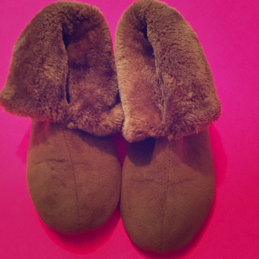 Comfy Brown Slippers